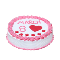 Women's Day Vanilla Cake