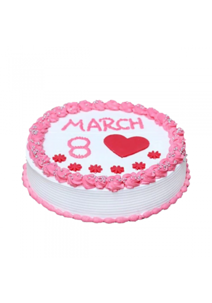 Women's Day Vanilla Cake