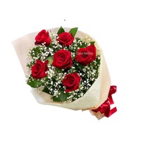 Red Rose Bouquet - Flower Delivery Qatar