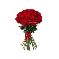 24 Red Rose Flower Bouquets - flower bouquet delivery Qatar