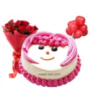 Smiley Cake Combo - Buy Cakes Online